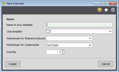 Sicon Works Order Processing Help and User Guide New Estimate