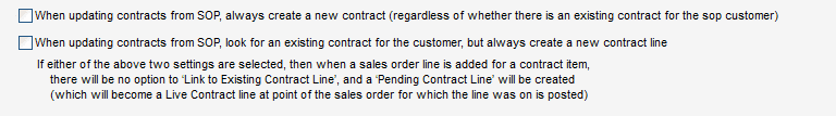 Sicon Contracts Help and User Guide - 3.1 image 5 options to update contracts