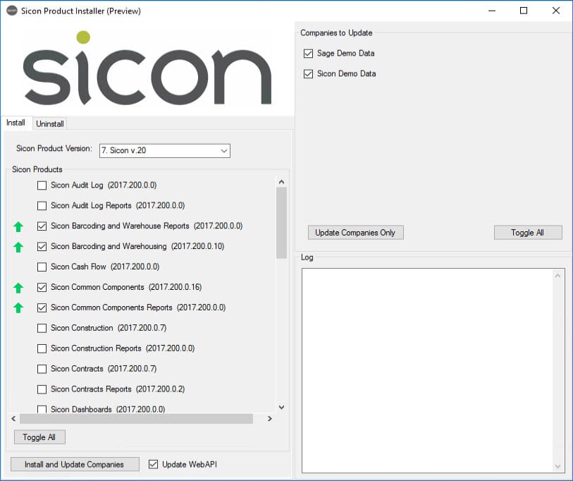 Sicon Product Installer - Image 2