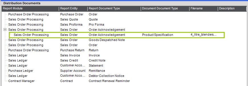 Sicon Documents Help and User Guide - 12.1 selected document