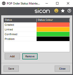 Sicon Distribution Help and User Guide - Image 8.11.1