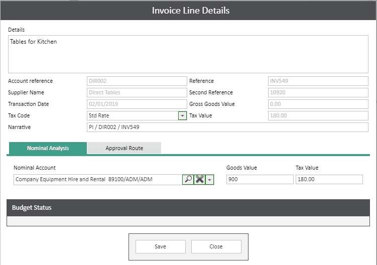 Sicon WAP Invoice Help and User Guide - Invoice Image 58 - Section 10.1