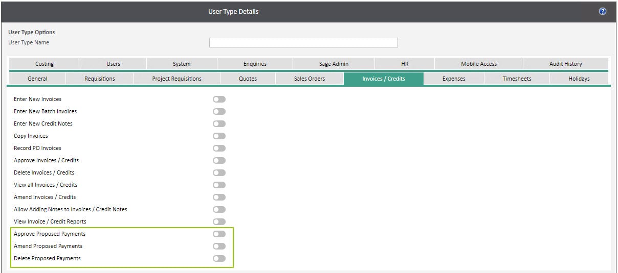Sicon WAP Invoice Help and User Guide - Invoice HUG Section 8.1 Image 3