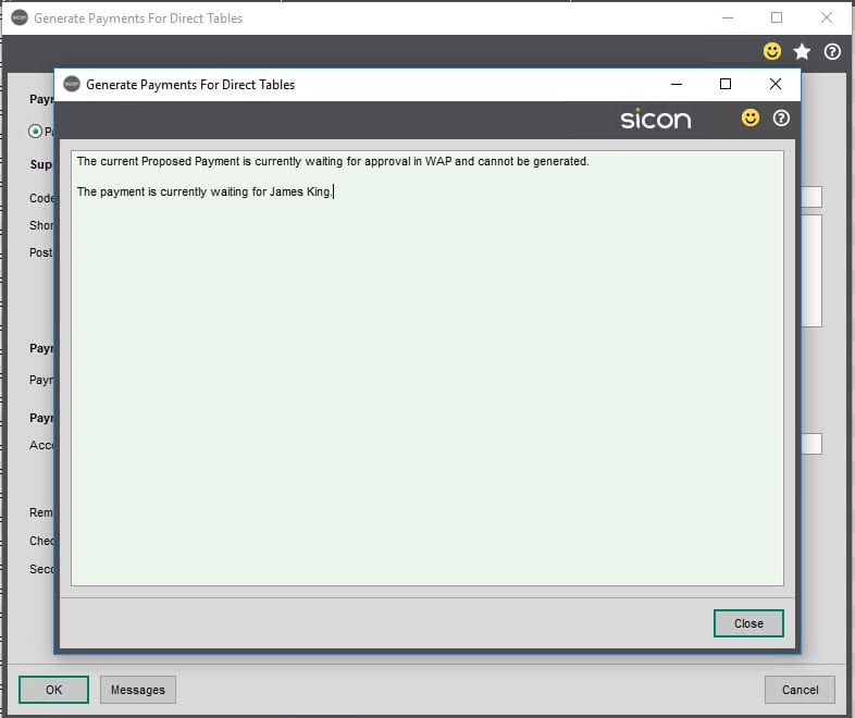 Sicon WAP Invoice Help and User Guide - Invoice HUG Section 8.3 Image 4