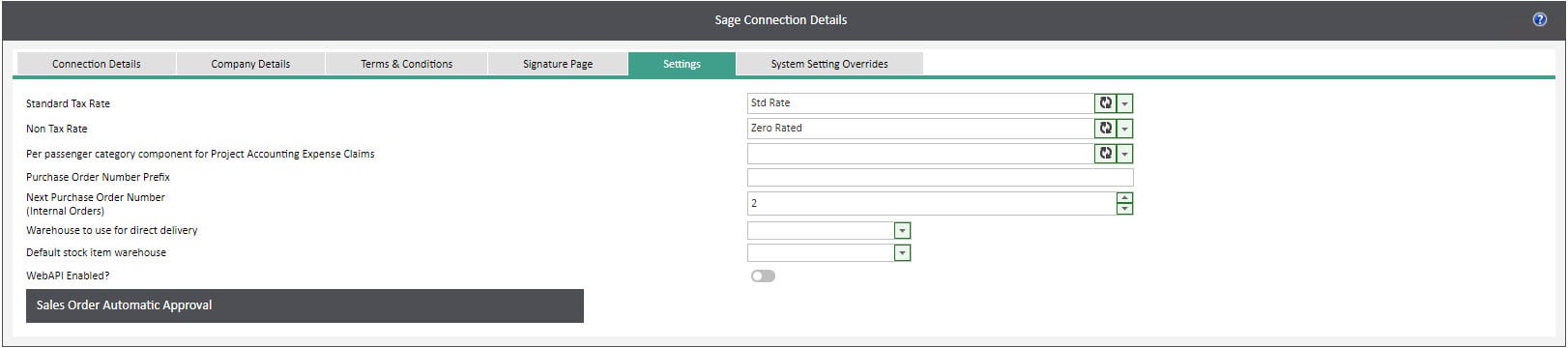 Sicon WAP System Settings Help and User Guide - WAP System HUG Section 29.5 Image 1