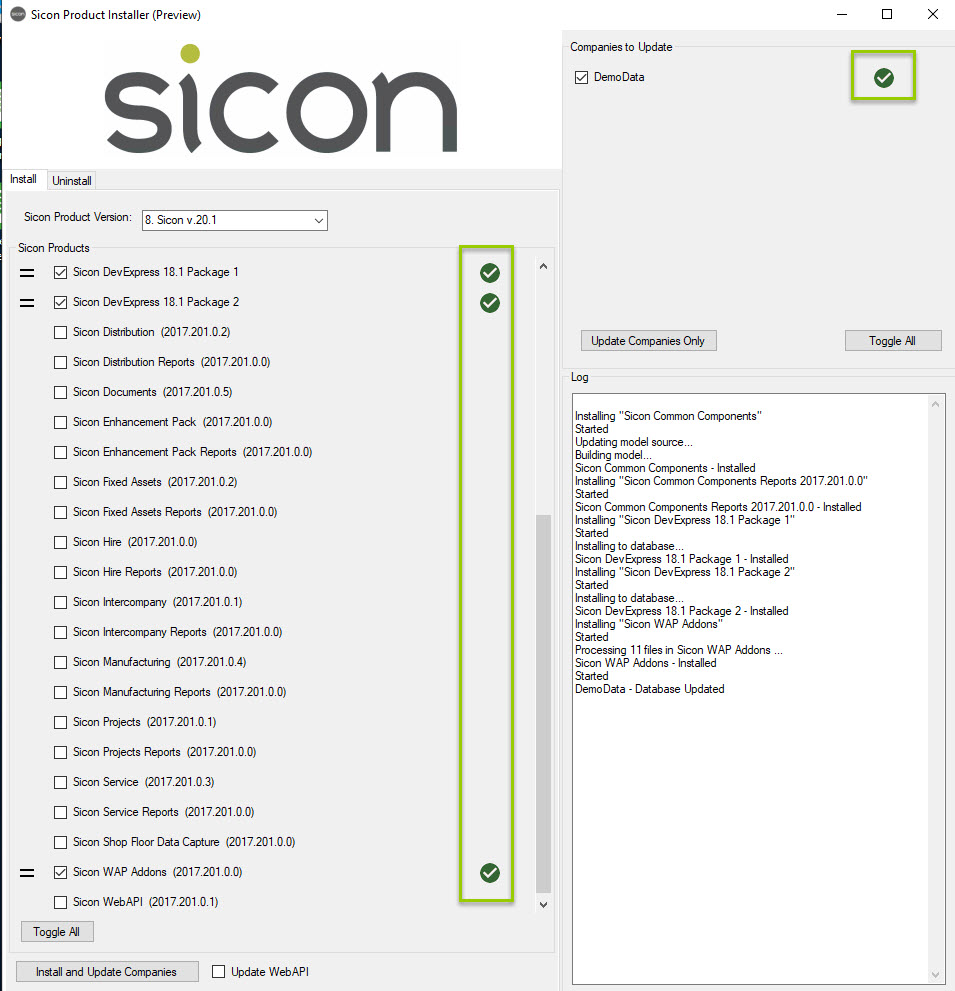 Sicon WAP Install Help and User Guide - WAP Install HUG 2.3 - Image 3
