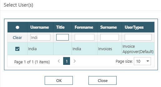 WAP Invoice Module Help and User Guide - Invoice HUG Section 17.3 Image 5