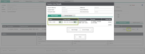 WAP Invoice Module Help and User Guide - Invoice HUG Section 20.1 Image 2