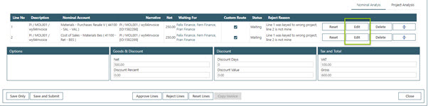 WAP Invoice Module Help and User Guide - Invoice HUG Section 20.1 Image 5