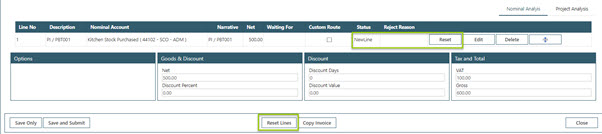 WAP Invoice Module Help and User Guide - Invoice HUG Section 20.2 Image 9