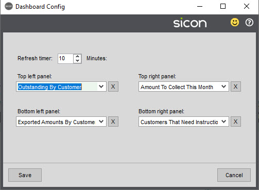 Sicon Debtor Management Help & User Guide - Section 11.1 Image 2