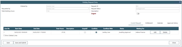 Sicon WAP Holidays Help & User Guide - WAP Holidays HUG Section 20.1 - Image 2
