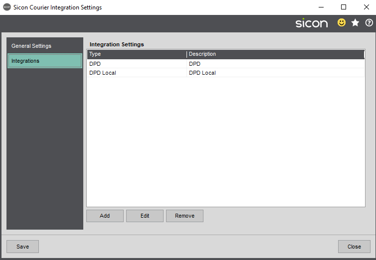 Sicon Courier Integration - Section 2.2 Pic 6
