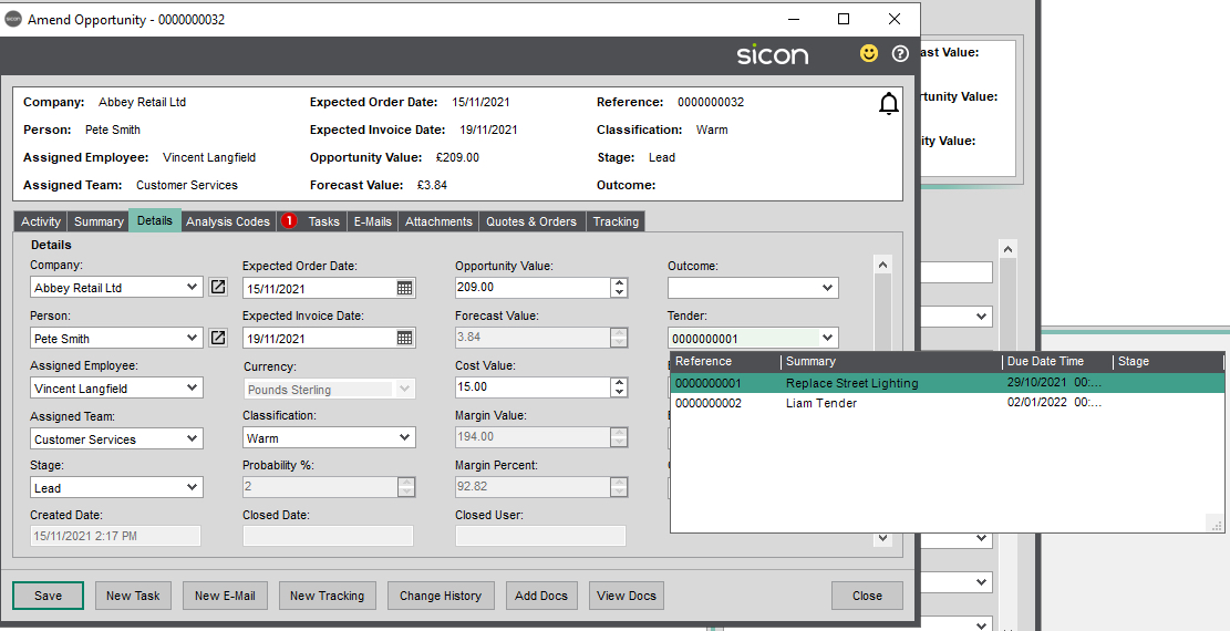 Sicon CRM Help & User Guide image298