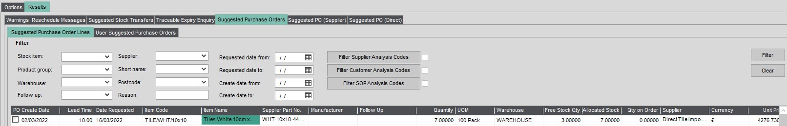 Sicon Distribution MRP - Section 1.2.5.6 Image 2